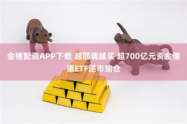 金猪配资APP下载 越回调越买 超700亿元资金借道ETF逆市加仓