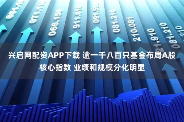 兴启网配资APP下载 逾一千八百只基金布局A股核心指数 业绩和规模分化明显